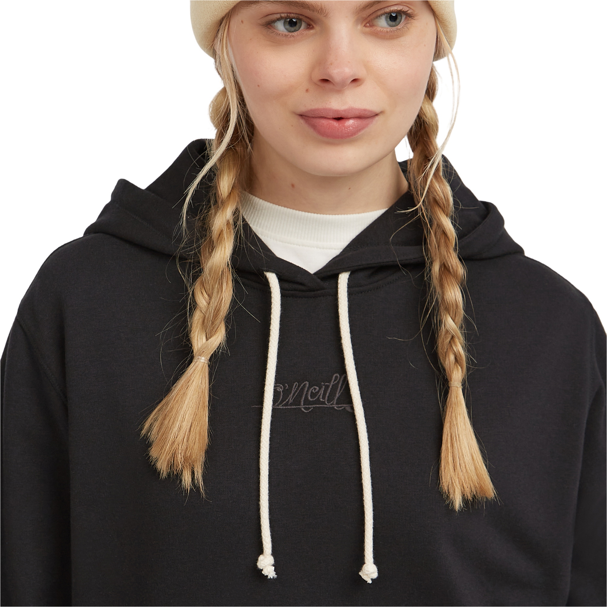 2025 O'Neill Femmes Essentials Script Hoodie 1750123 - Black Out